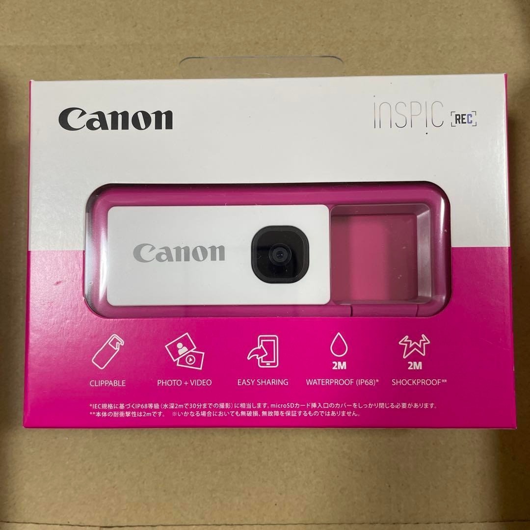 Canon iNSPiC REC FV-100 Pink Digital Camera From JAPAN | eBay