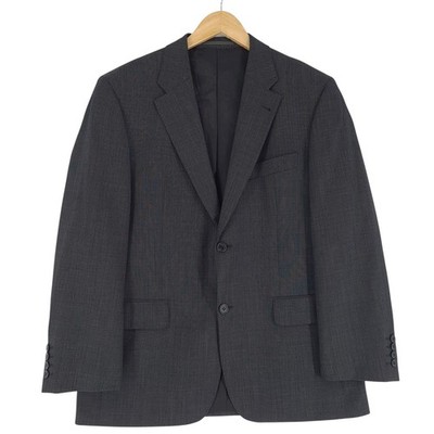 Digel Blazer Jacket Virgin Wool Cashmere Grey Ix1 Size EU 50 UK/US 40