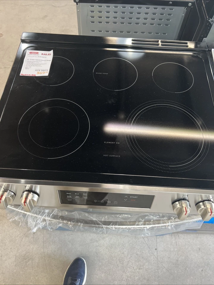 Nueva autonomía eléctrica de control frontal deslizable de 30 pulgadas con garantía de dos años Foto 4 de 4