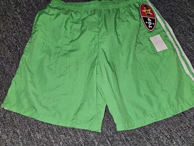 VINTAGE TOP STAR Green SWIM TRUNKS SHORTS MENS L LARGE NWT