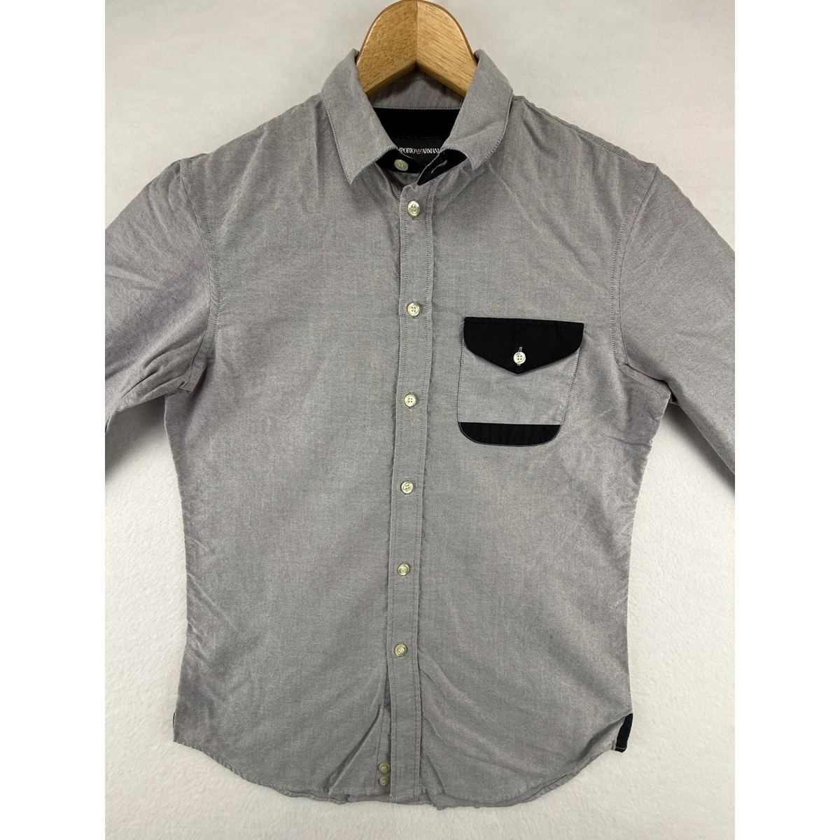 Emporio Armani Casual Button-Down Shirts for Men for sale | eBay