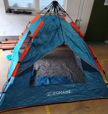 ZOMAKE Automatik Strandmuschel UV Schutz 50+ XXL Strandzelt f&uuml;r 2-4 Personen