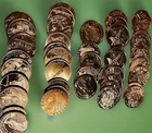 5 Ounce Lot-Assorted 1 oz Copper Rounds .999 AVDP-Request Filled On Availability