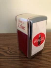 Vintage Coca-Cola 1992 Retro Napkin Dispenser Holder (Red - Metal) / napkins