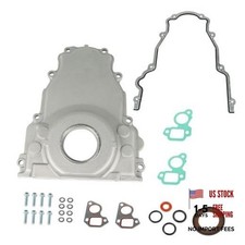 Aluminum LS Timing Cover 12561243 Set Replacement for Gen III LS1 LS6 4.8L