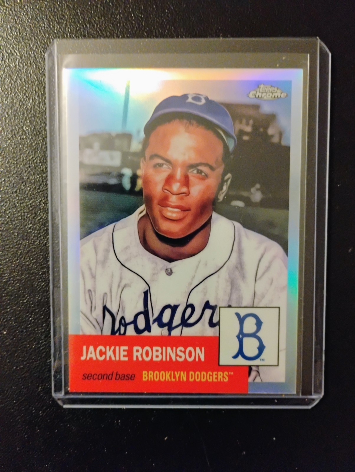2022 Topps Chrome Platinum Anniversary Jackie Robinson #42 Refractor 🔥🔥🔥