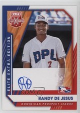 2021 Panini Elite Extra Edition Signatures Randy De Jesus #216 Auto 0xq4
