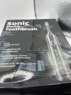 Sonic Electric Toothbrush Unisex Rechargeable Smart Toothbrush opened box
