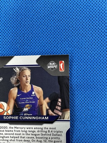 2021 #82 Sophie Cunningham WNBA Panini Prizm Basketball Base Card Mercury - Picture 10 of 13