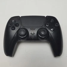 Sony PlayStation 5 PS5 Dualsense Wireless Controller Black CFI-ZCT1W  TESTED 