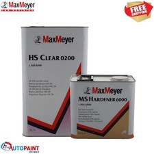 MaxMeyer 0200 2K Clear Coat Car Lacquer kit 7.5L with 6000 Hardener