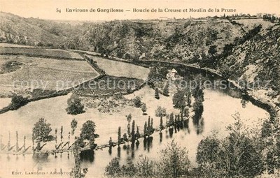 Gargilesse-Dampierre Boucle de la Creuse et Moulin de la Prune