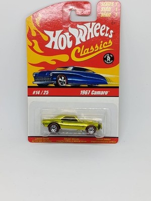 Hotwheels,  1967 Camaro Series 1 ,Classics