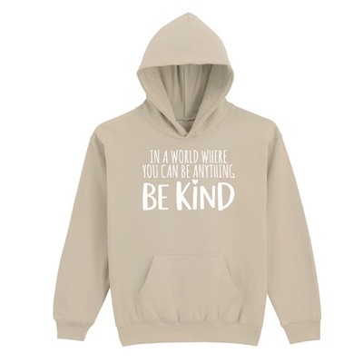 In A World Where You Jungen Mädchen Kinder Hoodie Be Kind Geburtstagsgeschenk für Kinder