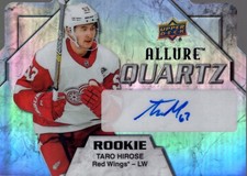 2019-20 Upper Deck Allure Quartz Rookie Auto #AQRTH Taro Hirose - HKY