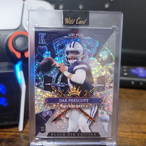 Wild Card  Stacked Deck Black Tie 1/1 Dak Prescott Dallas Cowboys 2026