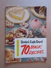 Vintage 1956 Borden's Eagle Brand 70 Magic Recipes BOOKLET
