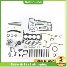 Head Gasket Bolts Timing Chain Kit for 11-15 Chevrolet Sonic Cruze Buick 1.4L L4
