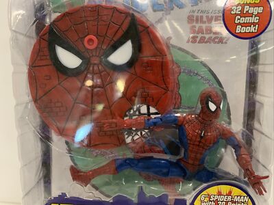 Toy Biz Spiderman 6” Classics Figure with 30 Points Of