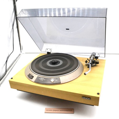 DENON DP-790 Direct Drive Turntable Record Player Used with the Dust Cover