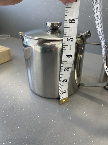 Vtg Mcm sunnex old hall England 18/8 Stainless Steel teapot 1.5 L 2.5 Pt jug - Picture 8 of 12