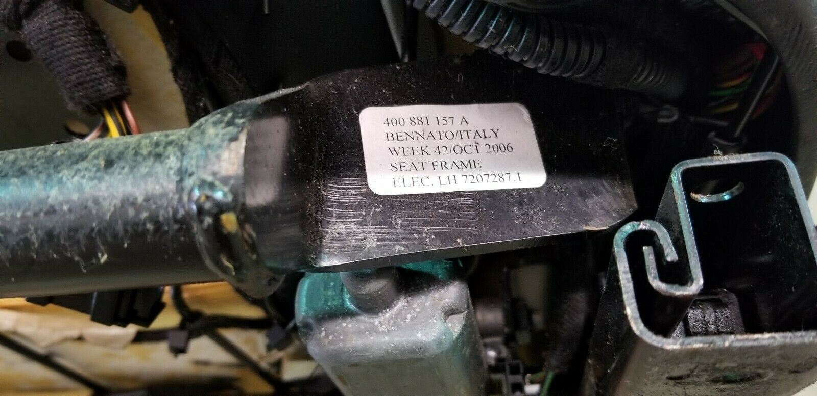 LAMBORGHINI GALLARDO COUPE SPYDER DRIVER LEFT SIDE ELECTRIC SEAT OEM 400881003A 