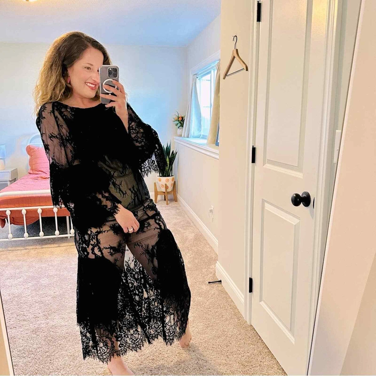 Black lace cheap dress ebay