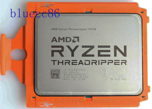 AMD Ryzen Threadripper 1920X 3.5 GHz 12-core socket str4 supports CPU processor - Picture 1 of 1