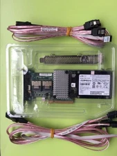 IBM M5015 RAID controller+SFF-8087 to (4) 7-Pin SATA cables+BBU Battery