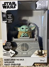 Star Wars - Mandalorian The Child Speaker Voice Activated New In Box