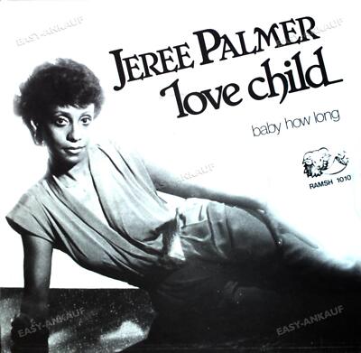 Jeree Palmer - Love Child / Baby How Long 7in (VG+/VG+) '