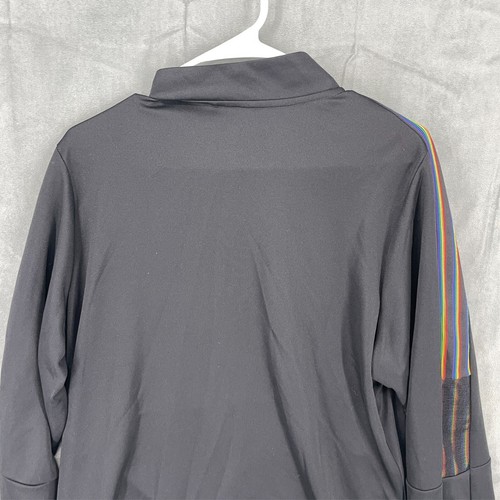 Adidas Pullover Damen 2X schwarz Rainbow Primegreen Aeroready Full Zip leicht - Bild 12 von 16