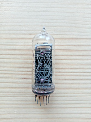 1 X IN-14 Soviet Nixie Tube for Clock DIY Used 100% Tested