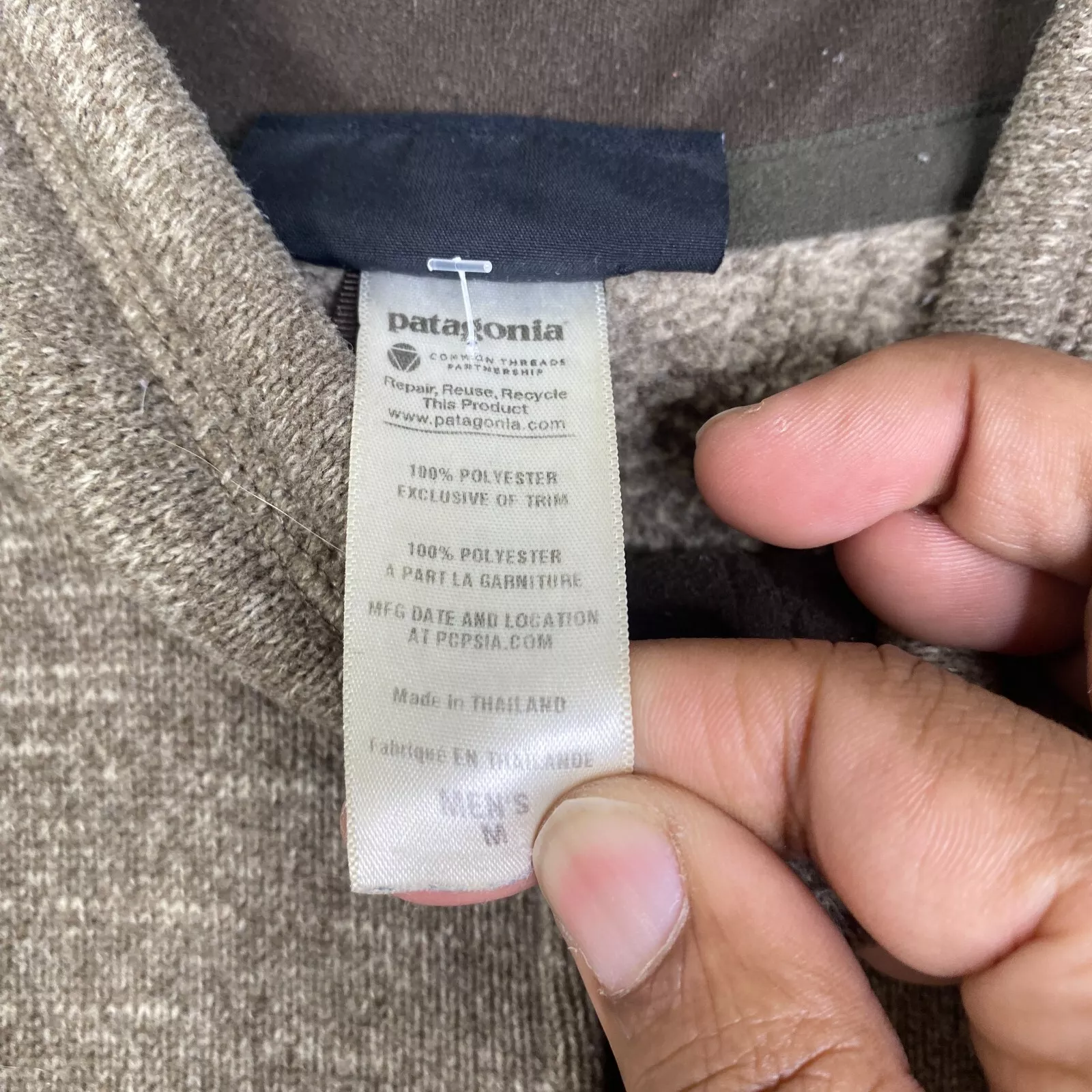 patagonia better sweater full zip fleece jacket