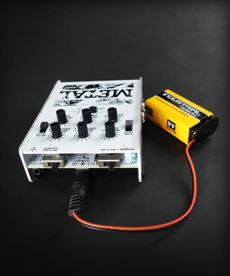 Metal Synth DIY Lötset von Rakit. Shaped Noise Percussion Synthesizer - Bild 4 von 4