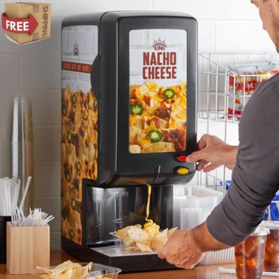 Commercial Nacho Cheese Chips Sauce Dispenser 110 Oz Bag Warmer 225W NEW