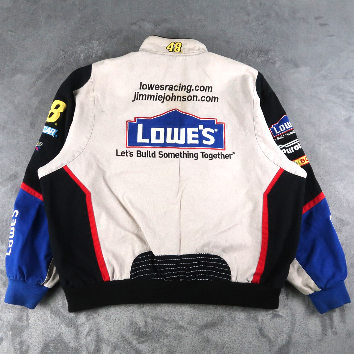 WAREHOUSE レーシングジャケット 90's CHASE(チェイス) JHD Jeff Hamilton(ジェフハミルトン) NASCAR