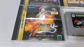 Sega Saturn King of Fighters 95, 96, 97 Japan with KOF95 cartridge