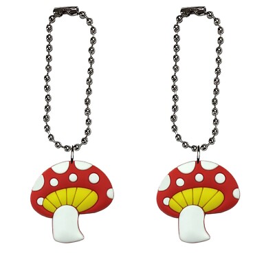 Mushroom Shroom Tumbler Chain Cup Mug Bottle Drink Coffee Tea Unique Set of 2