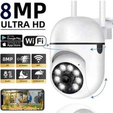 8MP Wireless Security Surveillance Camera Wifi IP Outdoor Smart Home CCTV Camera