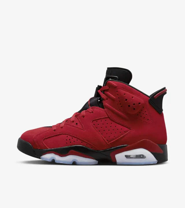 Nike Air Jordan Retro 6 Toro Bravo Varsity Red Black Bulls 