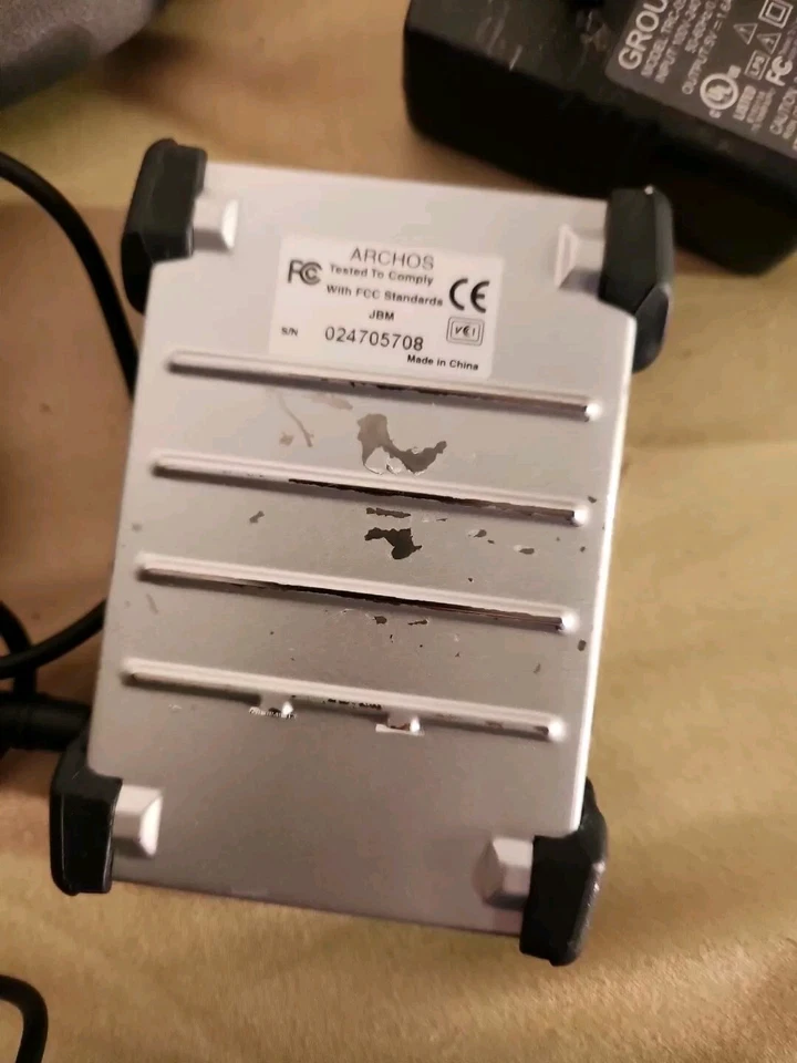 Jukebox Multimedia Archos Audio Foto Video Para Piezas o Reparación Sin Probar Foto 3 de 4