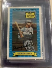 1970 Rold Gold 3-D GEORGE SISLER #5 “MINT” St. Louis Browns HOF CENTERED BEAUTY