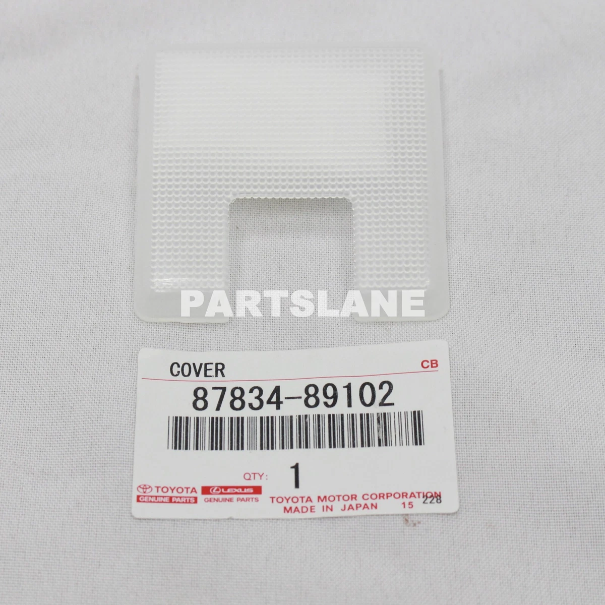 87834-89102 Toyota OEM Genuine COVER, INNER REAR VIEW MIRROR STAY 