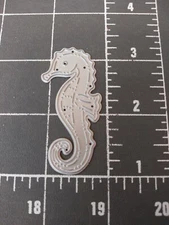 Universal thin metal die cut tool emboss Ocean Seahorse Aquarium Vacation mexico