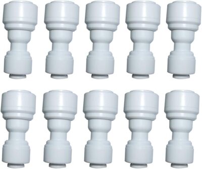 YZM Reducing Straight Union 3/8 to 1/4 Quick Connector fittings RO Water set