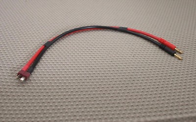 DEANS TO BANANA PLUG BATTERY CHARGE 12AWG HEAVY CABLE CONNECTOR USA SELLER