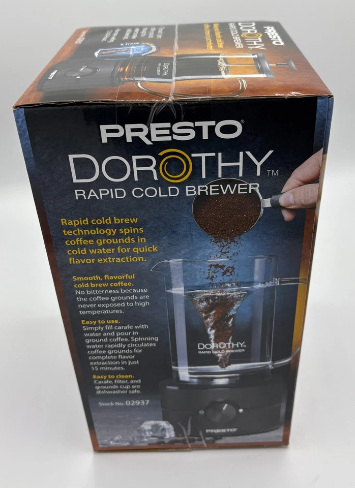Presto Dorothy Rapid Cold Brewer Coffee Maker - New In Box - Image 4 of 4