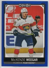 2021-22 O-Pee-Chee OPC Blue Border Hockey Parallel U-Pick from Drop Down List