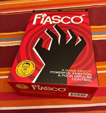 FIASCO card game and TEN expansions!